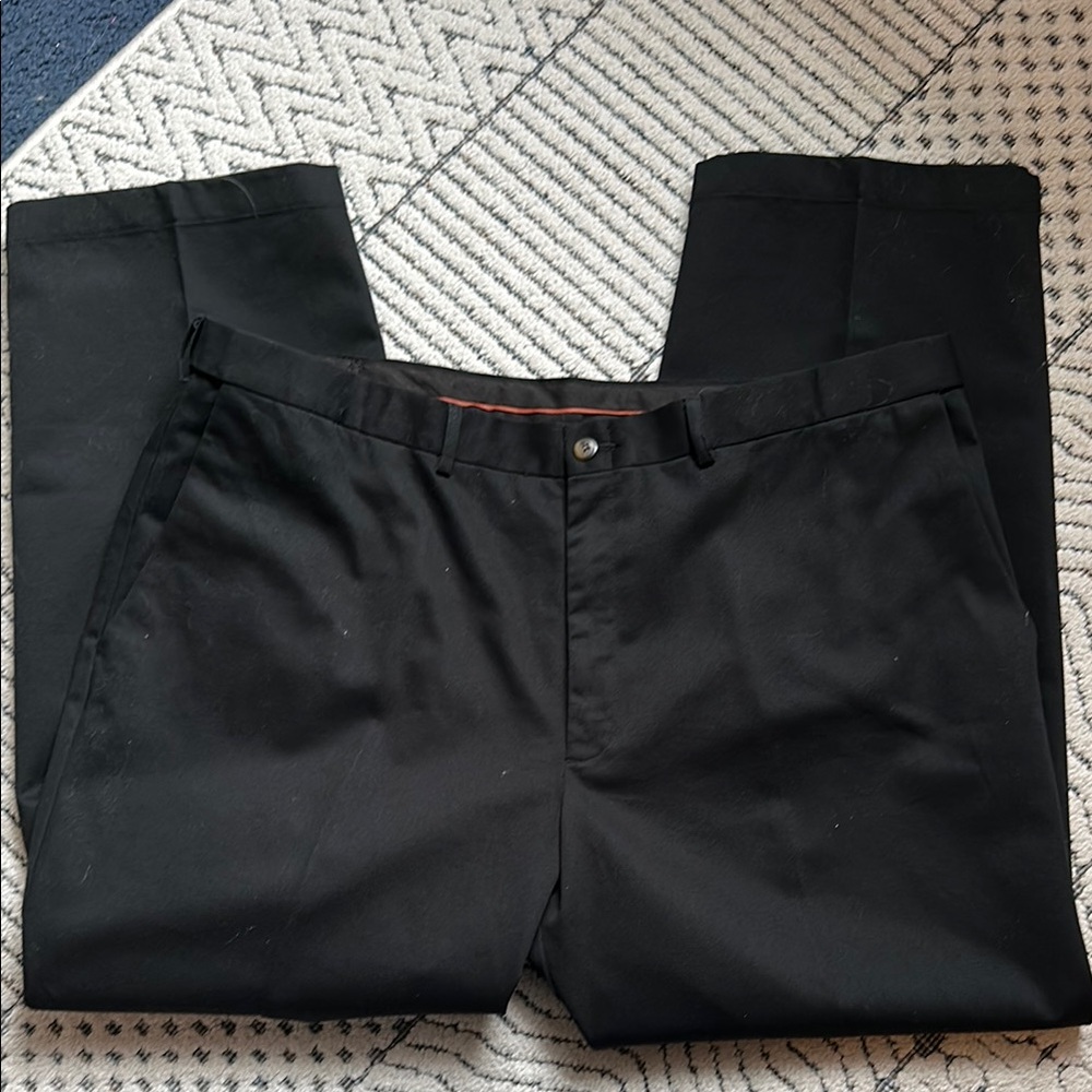 Men’s Haggar Black Cotton Pants